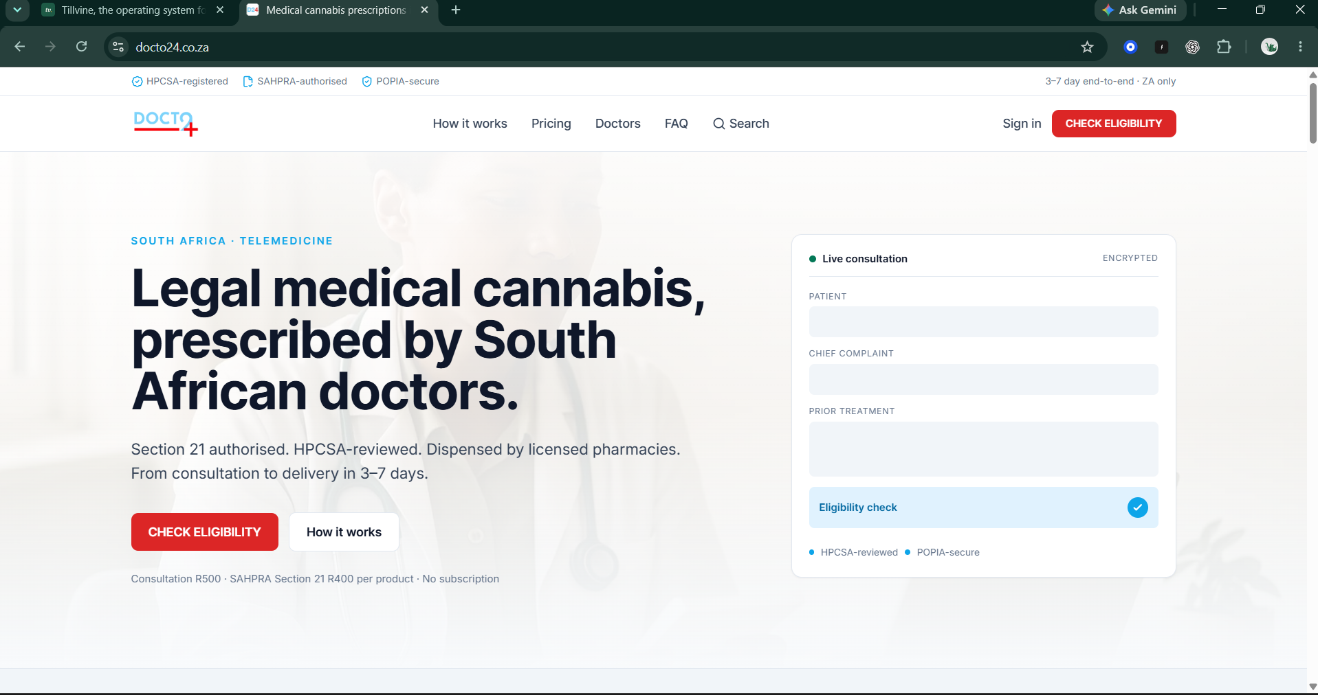 Live Docto24 public platform