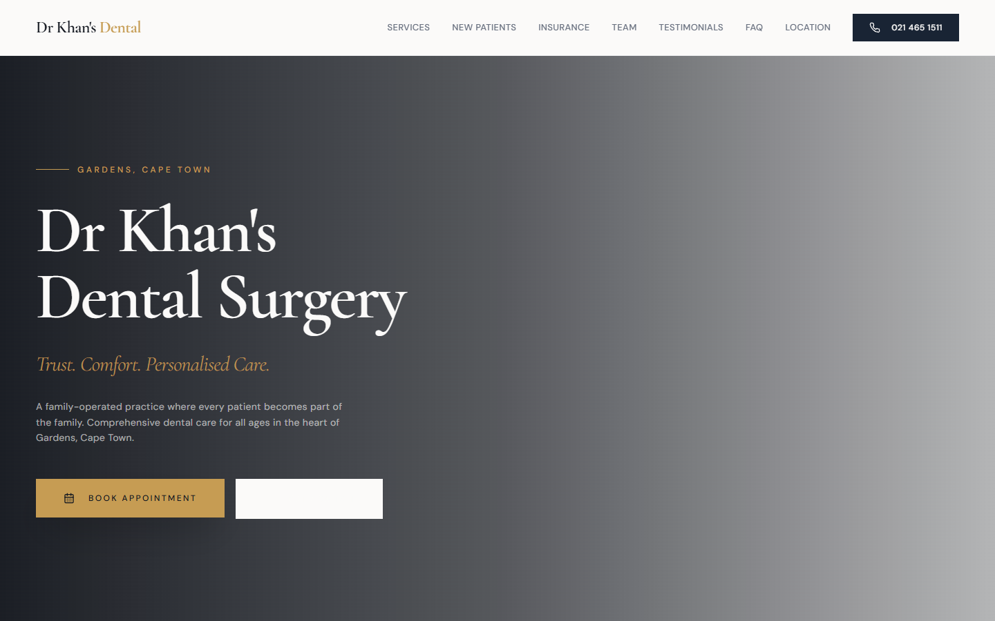 Dr Khan Dental Surgery live website