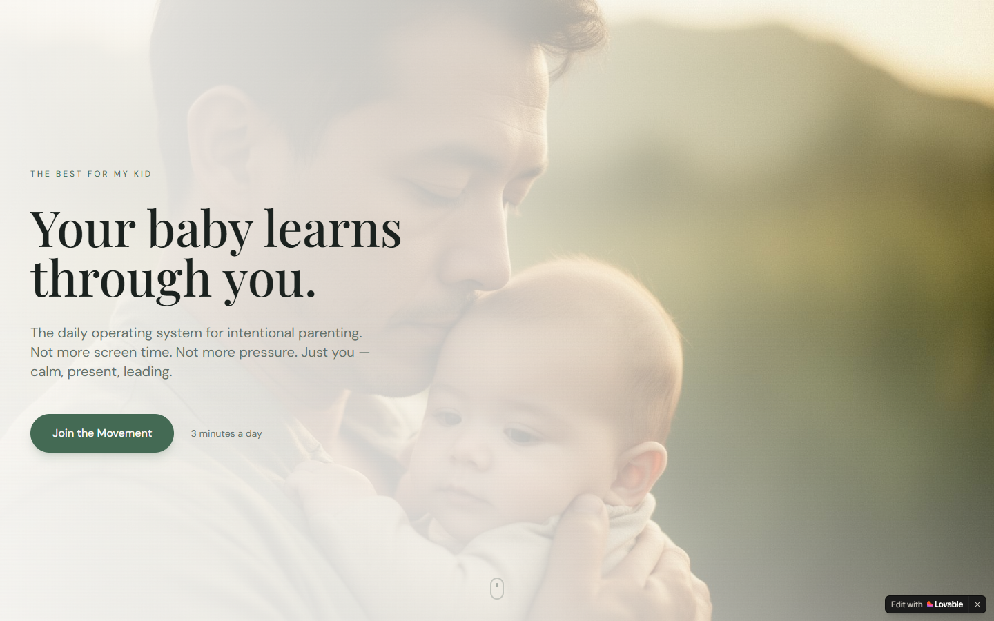 The Best For My Kid live website