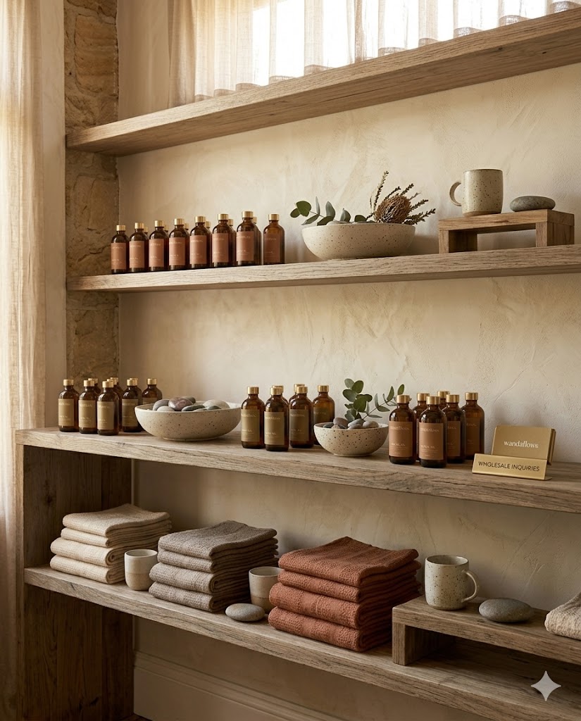 WandaFlows commerce and wholesale experience