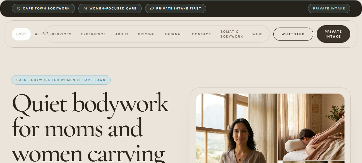 WandaFlows project interface